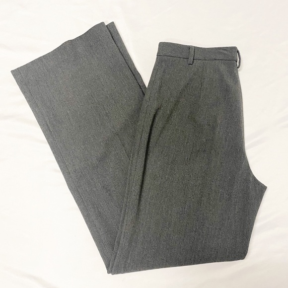 Banana Republic Gray Straight Leg Stretch Dress Pants - Picture 7 of 8